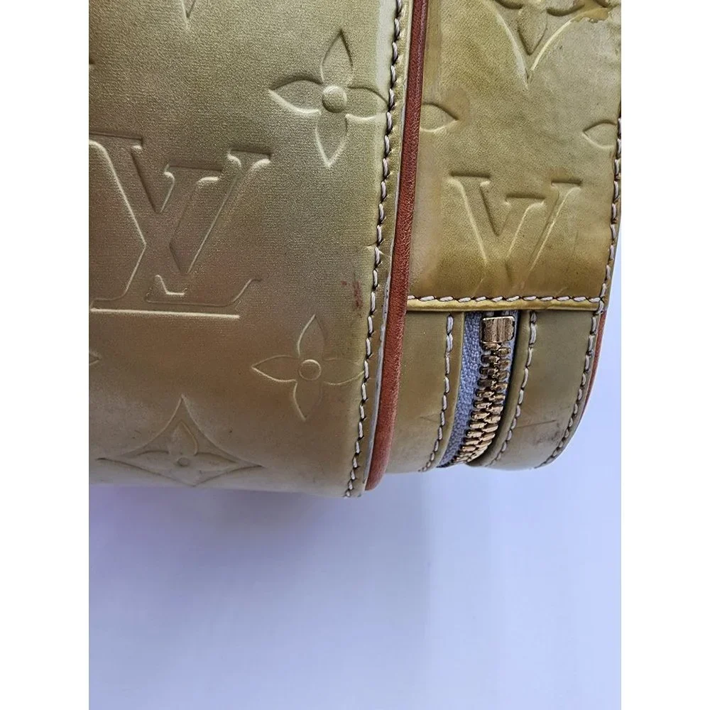 Louis Vuitton Vintage Gold Monogram Vernis Mini Backpack, Lock & Key + Dust Bag - Picture 12 of 17